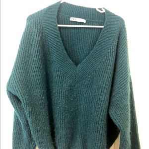 Zara slouchy boyfriend sweater